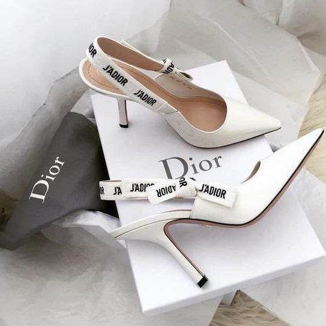 dior witte hakken